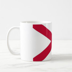 Mug Élégant drapeau d'Irlande du Nord Vintage couvert