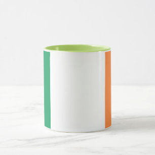 Mug Elégant drapeau irlandais Vintage en céramique