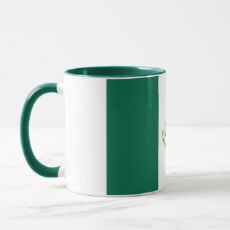 Mug Elégant drapeau mexicain Vintage Couvert de cérami