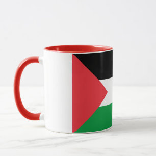 Mug Elégant drapeau palestinien Vintage en céramique r