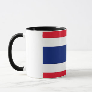 Mug Elégant drapeau thaïlandais Vintage couvert de cér