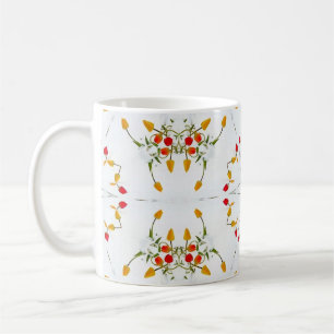 Mug Élégant floral Vintage