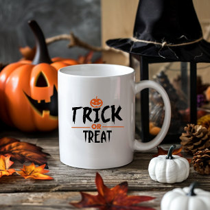 Mug Élégant Halloween "Trick or Treat" Imprimer