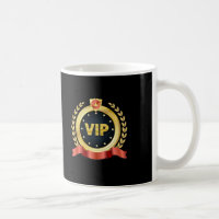 Élégant médaillon d'or VIP