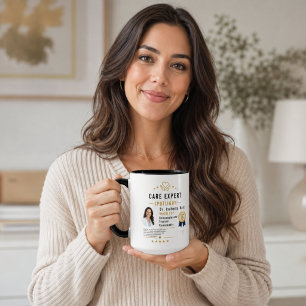 Mug Élégant Médecin Projecteur de soins de santé Merci