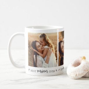 Mug Elégant Meilleure Maman Jamais Instagram Photo Col