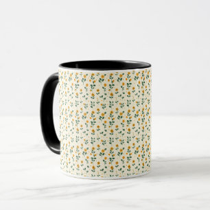 Mug Élégant Mignon Sophistiqué Chic Romantique Floral