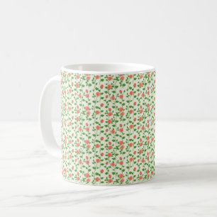 Mug Élégant Mignon Sophistiqué Chic Romantique Floral