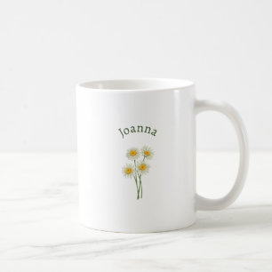 Mug Élégant Mignon Sophistiqué Nommé Romantique Floral
