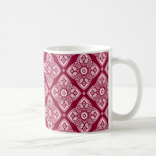 Mug Élégant modèle floral géométrique Boho