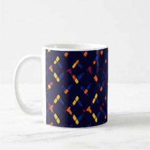 Mug Élégant Motif coloré Abstrait