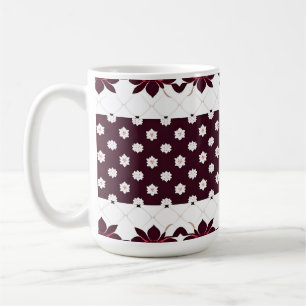 Mug Élégant motif floral avec Lotus et Blossom