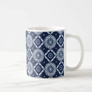 Mug Élégant motif floral décoratif Vintage