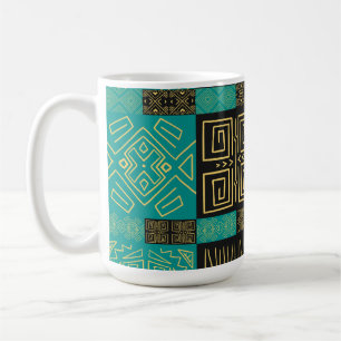 Mug Élégant Motif géométrique Tribal Africain