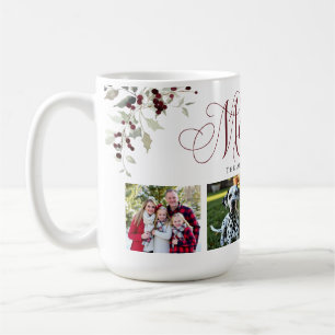 Mug Élégant Noël en famille photo