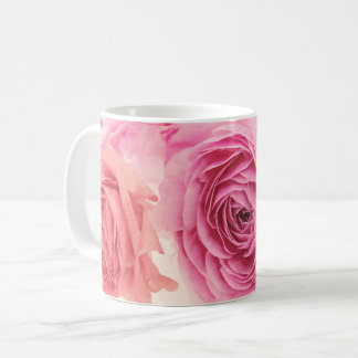 Mug Elegant pink bouquets