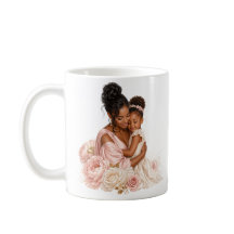 Mug Élégant pour la Fête des Mères Noir
