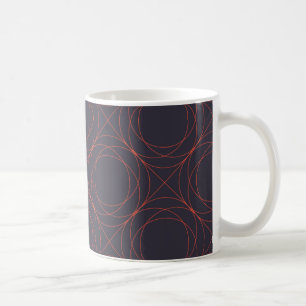 Mug Elégant, simple, animé, moderne ligne motif art