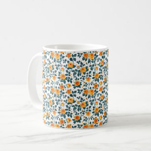 Mug Élégant Sophistiqué Chic Romantique Floral
