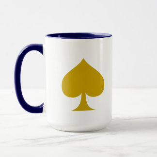 Mug Elegant Spade Design