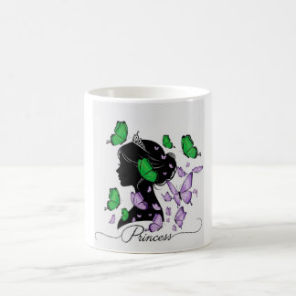 Mug Élégant T-shirt "Princesse des papillons" | Prince