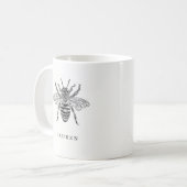 Mug Elegant Vintage Bee (Devant gauche)