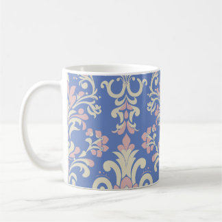 Mug Elegant Vintage Damask Gift for Her
