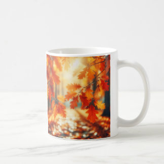 Mug Elégante Coupe de Conception Feuille
