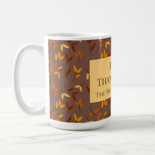 Mug Élégante feuille d'automne