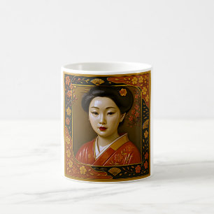 Mug Elégante Geisha japonaise