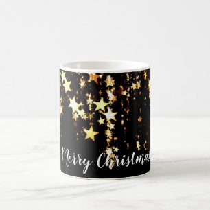 Mug élégantes stars modernes de Noël