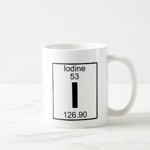 Mug Élément 053 - I - Iode (plein)