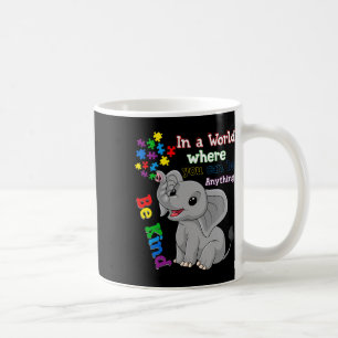 Mug Élément éléphant mignon et pièce de puzzle pour la