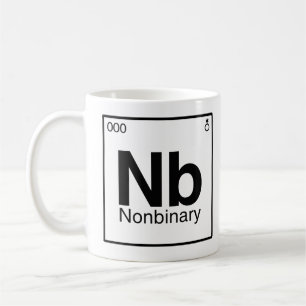 Mug Élément NB - Tableau périodique non binaire