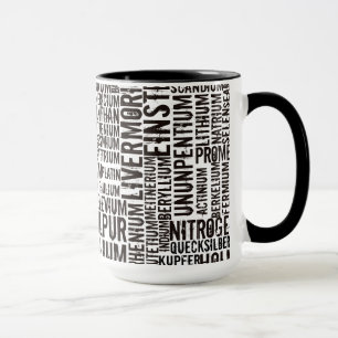 Mug Éléments chimiques élément_001a