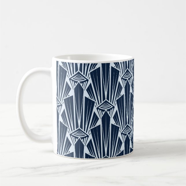 Mug Éléments géométriques : Motif moderne stylisé (Gauche)