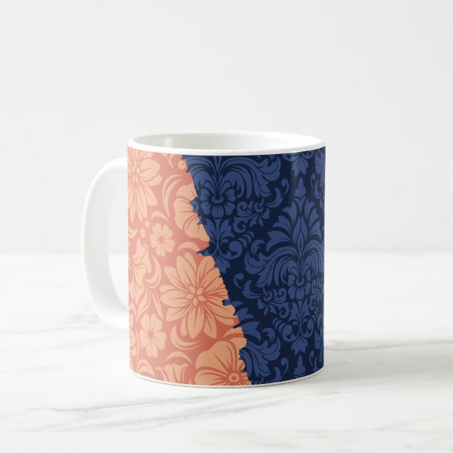 Mug Eléments Ornementaux De Luxe (Devant gauche)