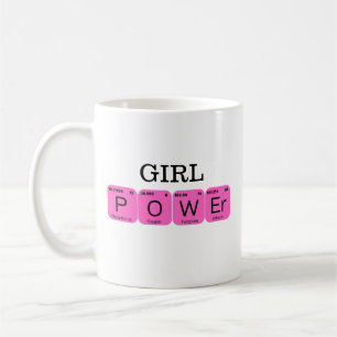 Mug Eléments Tablo périodiques Girl Power