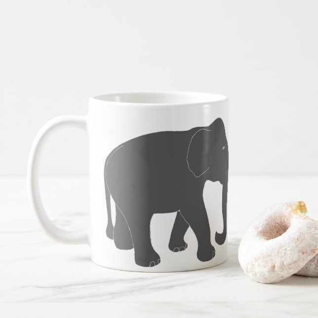 Mug Eléphant (Avec donut)