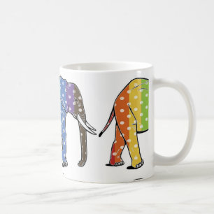 Mug Éléphant à pois
