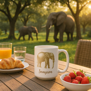 Mug Eléphant africain