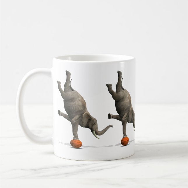 Mug Eléphant artistique (Gauche)