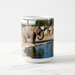 Mug éléphant asiatique