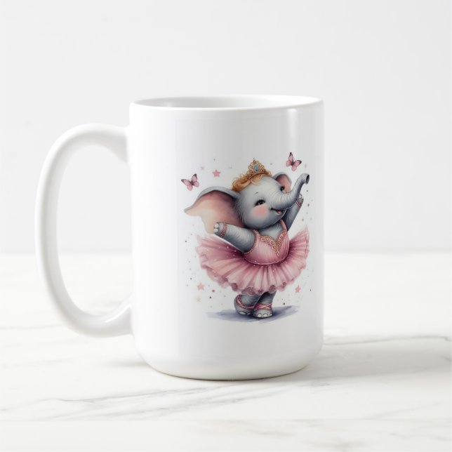 Mug Eléphant au ballet (Gauche)