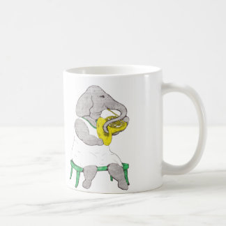 Mug Éléphant avec le cor de harmonie