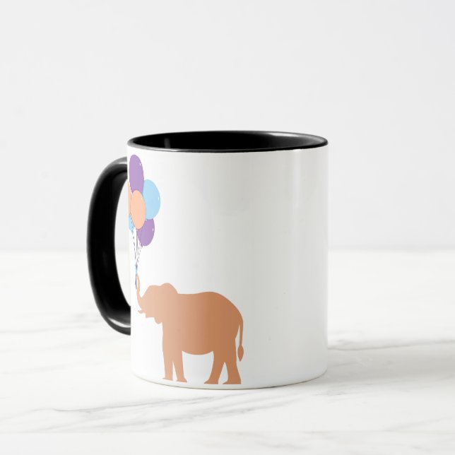 Mug Éléphant Ballon (Devant gauche)