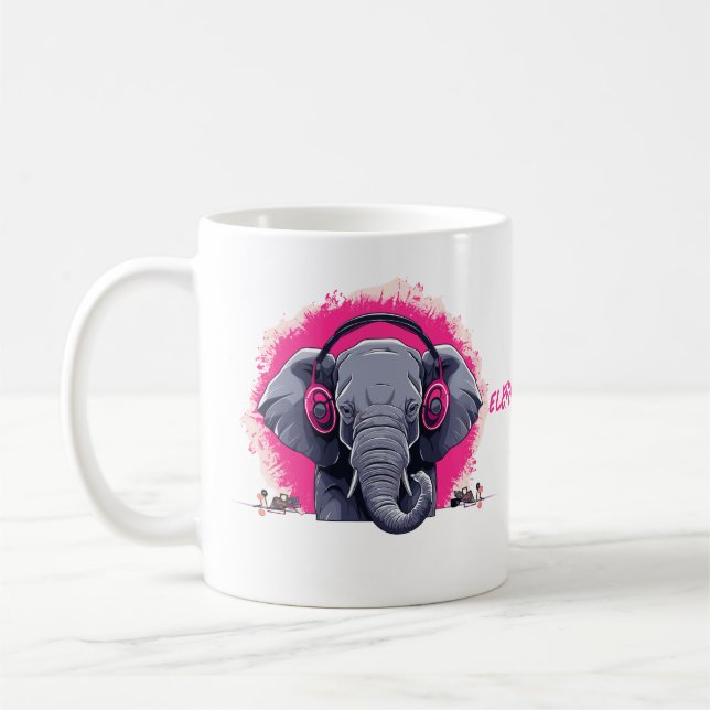 Mug Elephant Beats DJ (Gauche)