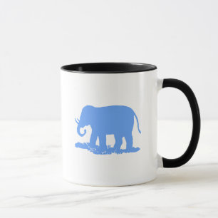 Mug Eléphant bleu