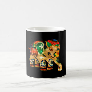 Mug Éléphant chinois de lanterne
