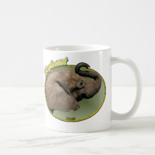 Mug Éléphant dans l'ovale